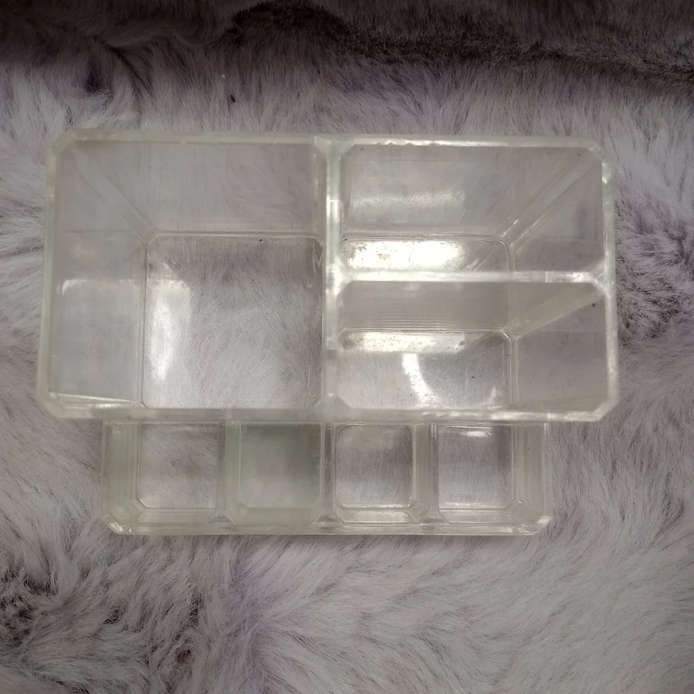 Clear Acrylic Medium Cosmetic Makeup Pencil Storage Container